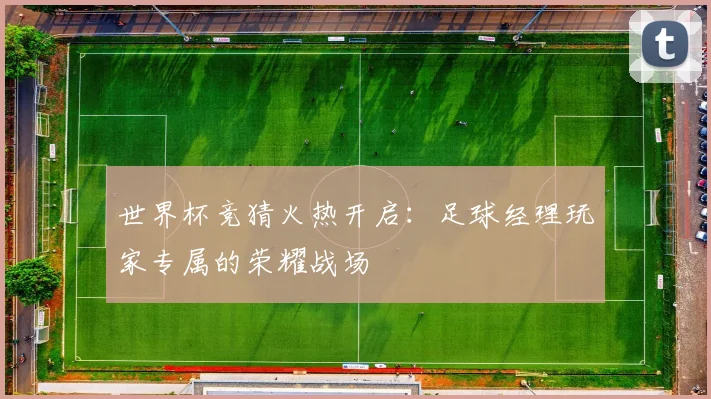 世界杯竞猜火热开启：足球经理玩家专属的荣耀战场