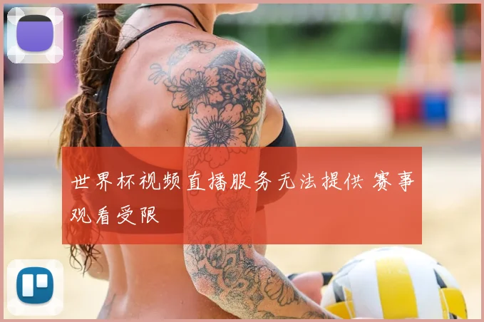 世界杯视频直播服务无法提供 赛事观看受限