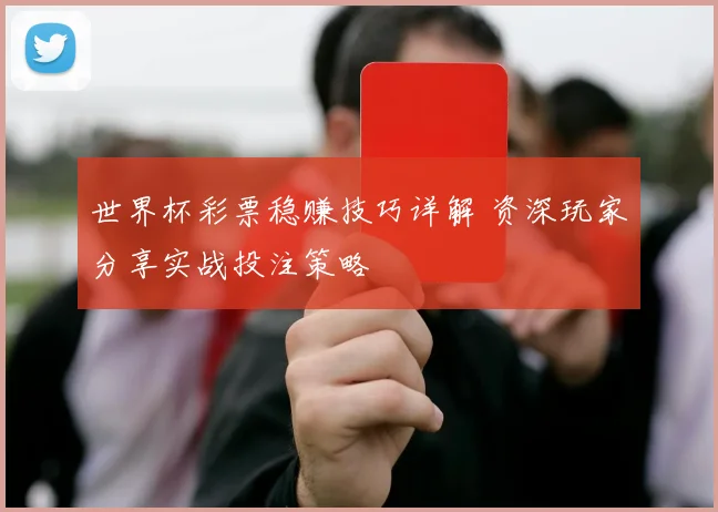 世界杯彩票稳赚技巧详解 资深玩家分享实战投注策略